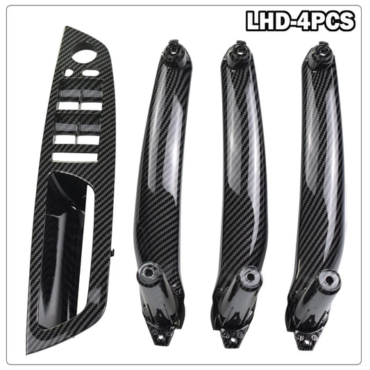 Kit Puxadores Bmw X5

Armrest Carbon Fiber For BMW E70 E71 E72 X5 X6 2007-2014 Car Interior Door Handle Inner Panel Pull Trim Cover