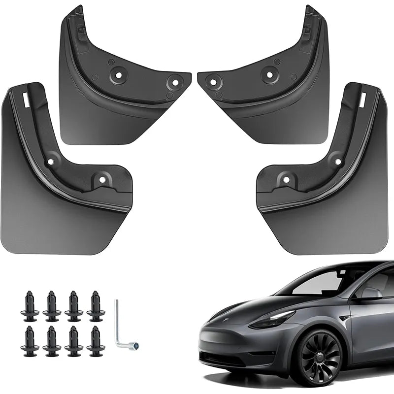 Palas Tesla Model 3 ou Y

 Garde-boue pour Tesla Model Y 3 2021 2022 2023, pneus avant et arrière, garde-boue noir mat, sans perçage, accessoires de voiture