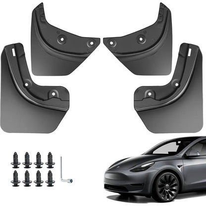 Palas Tesla Model 3 ou Y

 Garde-boue pour Tesla Model Y 3 2021 2022 2023, pneus avant et arrière, garde-boue noir mat, sans perçage, accessoires de voiture
