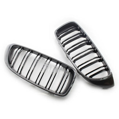 Grelha Dupla Carbono Aquaprint BMW 4 Series F32 F33 F36 F80 F82 

Carbon Fiber Color Front Grill Grilles Kidney Grill Replacement For BMW 4 Series F32 F33 F36 F80 F82 Double Slat M4 Sport Style