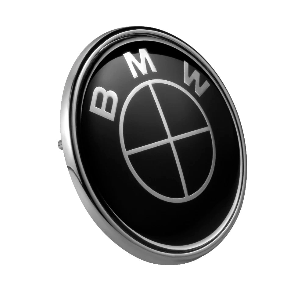Simbolos BMW Várias medidas

82mm/74mm All Black Car Emblem Hood Badge Front Rear Trunk Logo for X1 X3 X5 E53 G01 F20 G30 F30 F31 E36 E39 E87 E60 E46 E91