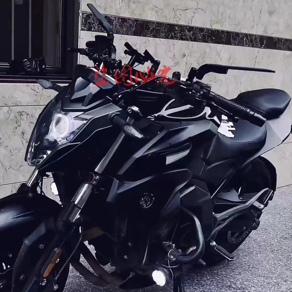 Rétroviseurs nouvelle aile de vent fixe pour Yamaha MT07 MT125 MT03 MT15 MT25 MT01 MT09 MT10 TRACER moto rétroviseur rotatif