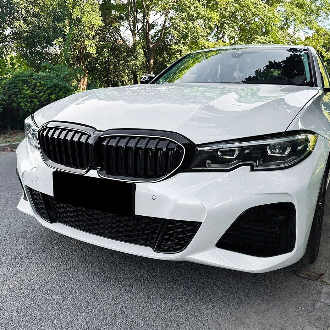 Grelha central iluminada BMW 3-Series G20 G21 2019 2020 2021 2022 pre facelift