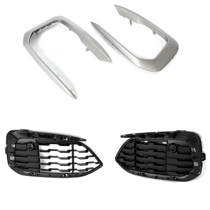 Grelhas ou splits For BMW F20 F21 M Sport M135i M140i 114d 116d 118d 120d 125d Lci 2015-2019 Front Bumper Grill Trim Clasp Fog Light Frame