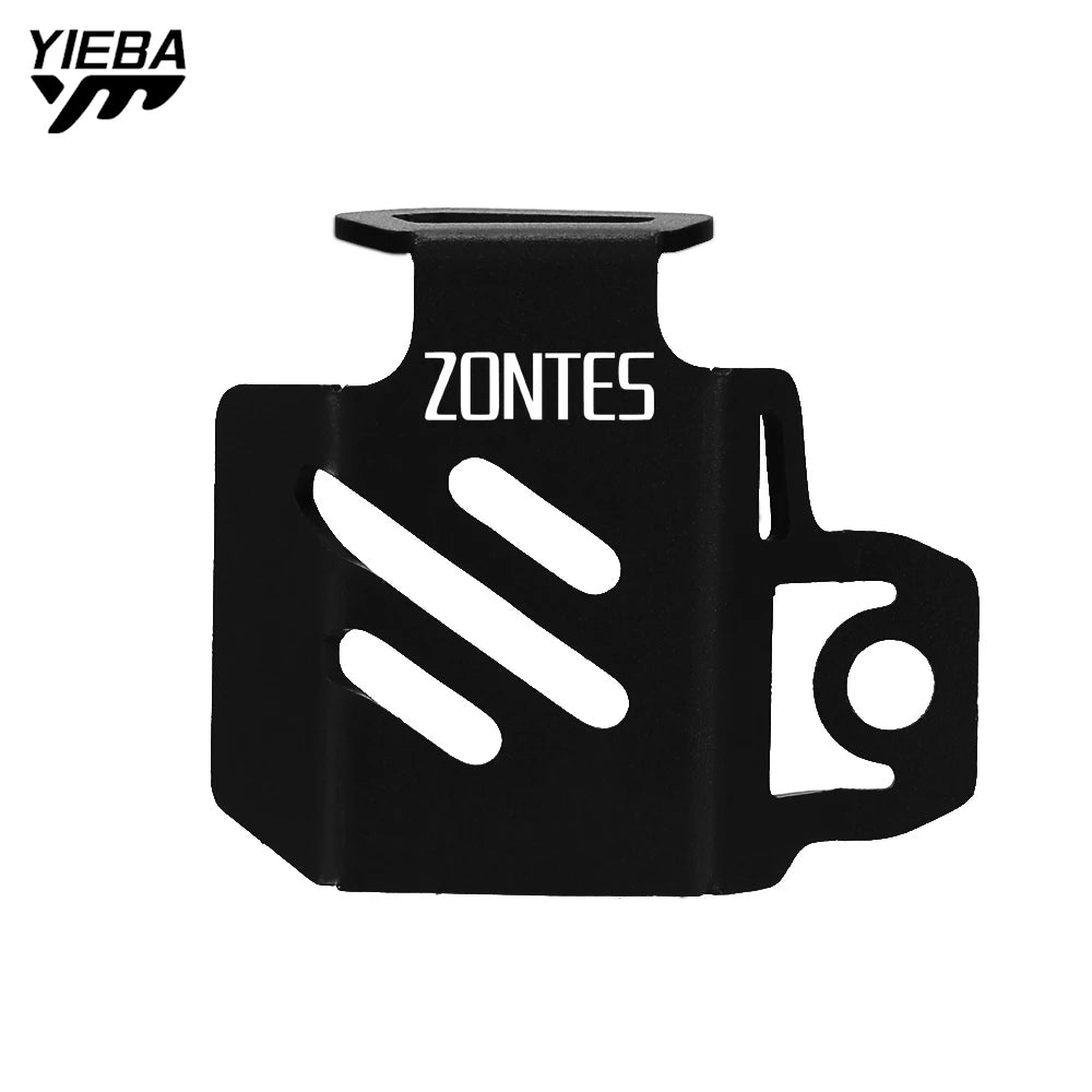 Motorcycle CNC Rear Brake Fluid Reservoir Cover Guard Protector For Zontes G1-125 ZT125-U 125 U1 Z2 125 U125 Accessories
