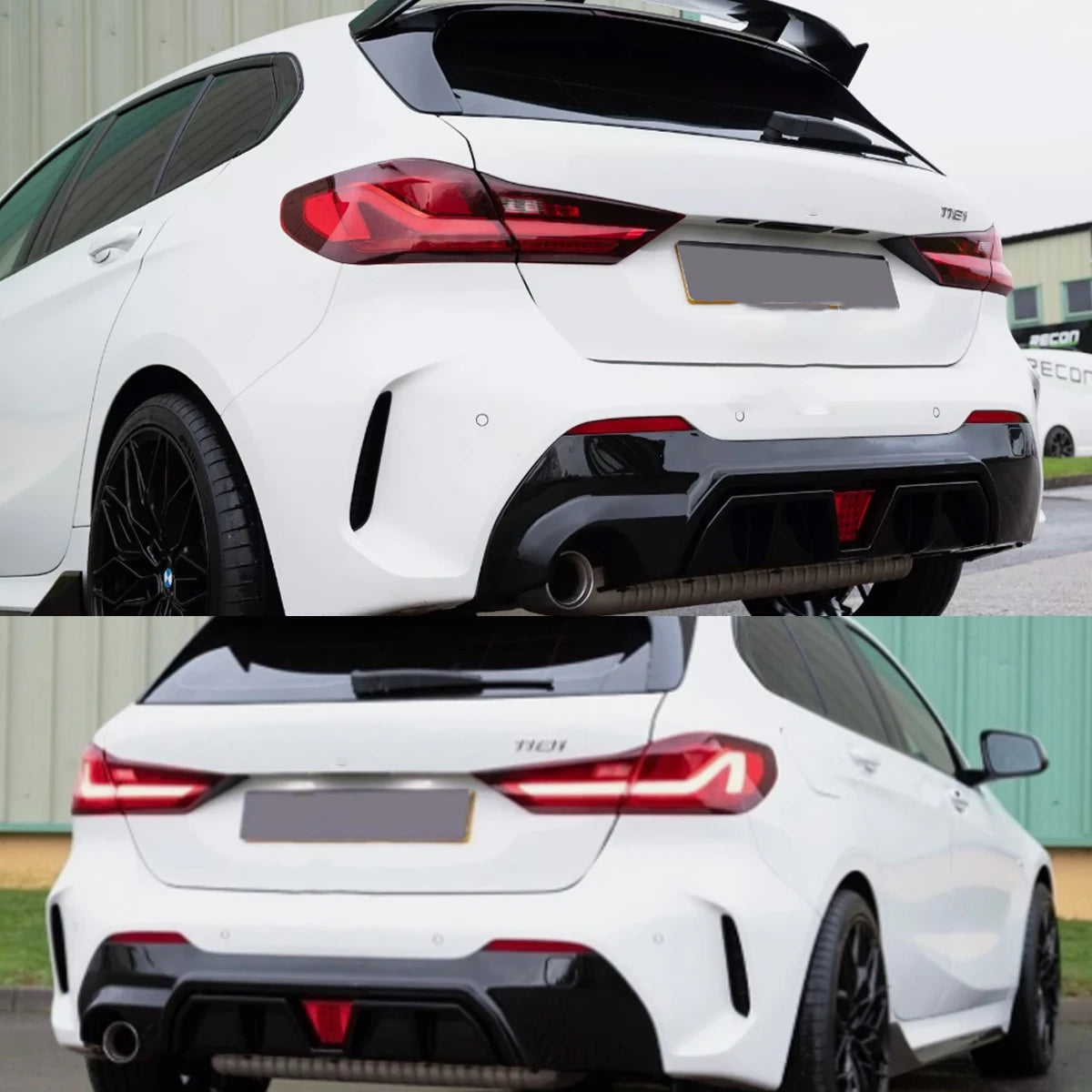 Difusor Traseiro  BMW  Series 1 F40 M Sport 2019 2020 2021 2022-2024 116i 118d 120d 128ti M135i