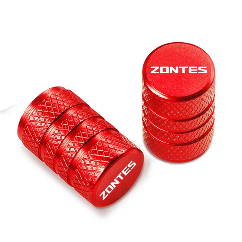2PCS Aluminum Motorcycle Tyre Valve Cap Universal For Zontes Shengshi 310R 310X 310V 310 t2 G1 125 U1 U 155 ZT 125 T310 350E 350