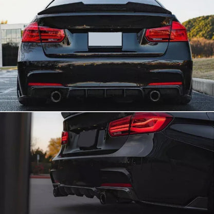 Difusor para BMW F30 F31  M-TECH 2012-2018 vários estilos