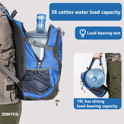 Zontes G1 125 ZT125 G1 ZT125U ZT 125 U ZT 310X ZT310R 40L Sac à dos
 Sac à dos étanche de grande capacité pour hommes/femmes, idéal pour la randonnée et le cyclisme, pour Zontes G1 125 ZT125 G1 ZT125U ZT 125 U ZT 310X ZT310R 40L