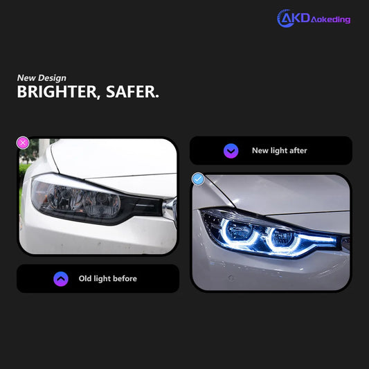 Faróis Led BMW F30 F80

Car Lights for BMW F30 F35 F80 LED Headlight 2013-2019 Head Lamp Drl Projector Lens Automotive Accessories