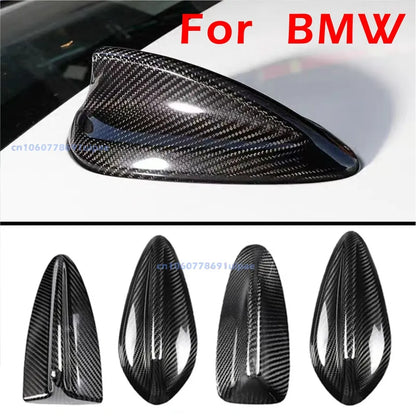 Real Carbon Pattern For BMW M2 M3 M4 Bmw Série 1,2,3,4,5,7 Series X1 X3 F22 F30 F34 F80 F87 F32 F36 F82 G11 G20 G12 G30 Shark Fin Antenna Cover