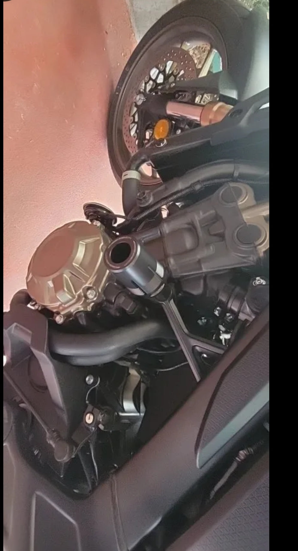 Champignons de protection Honda cb650r