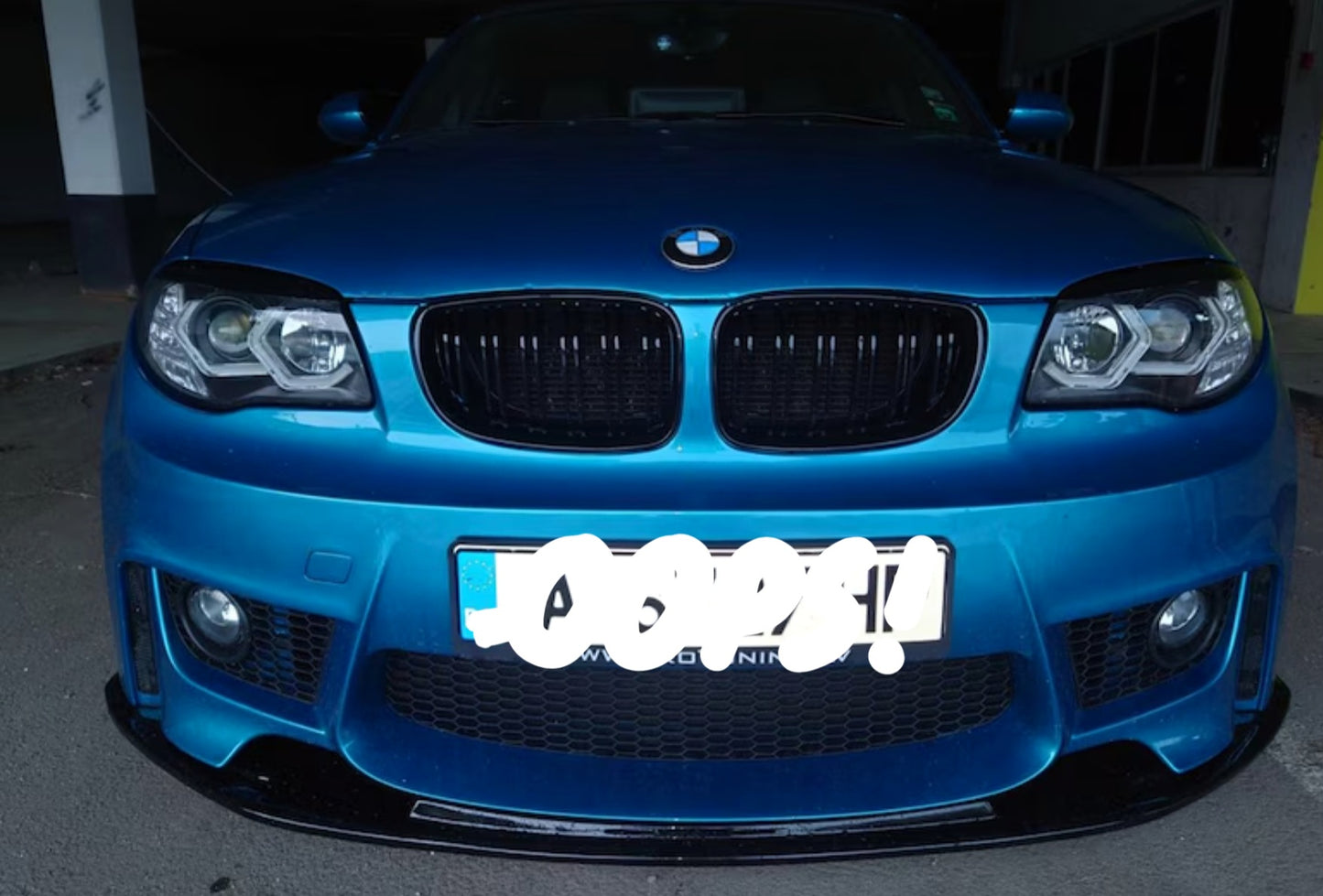 Pare-chocs 1M pour BMW E82 E87 E81 E88 ABS