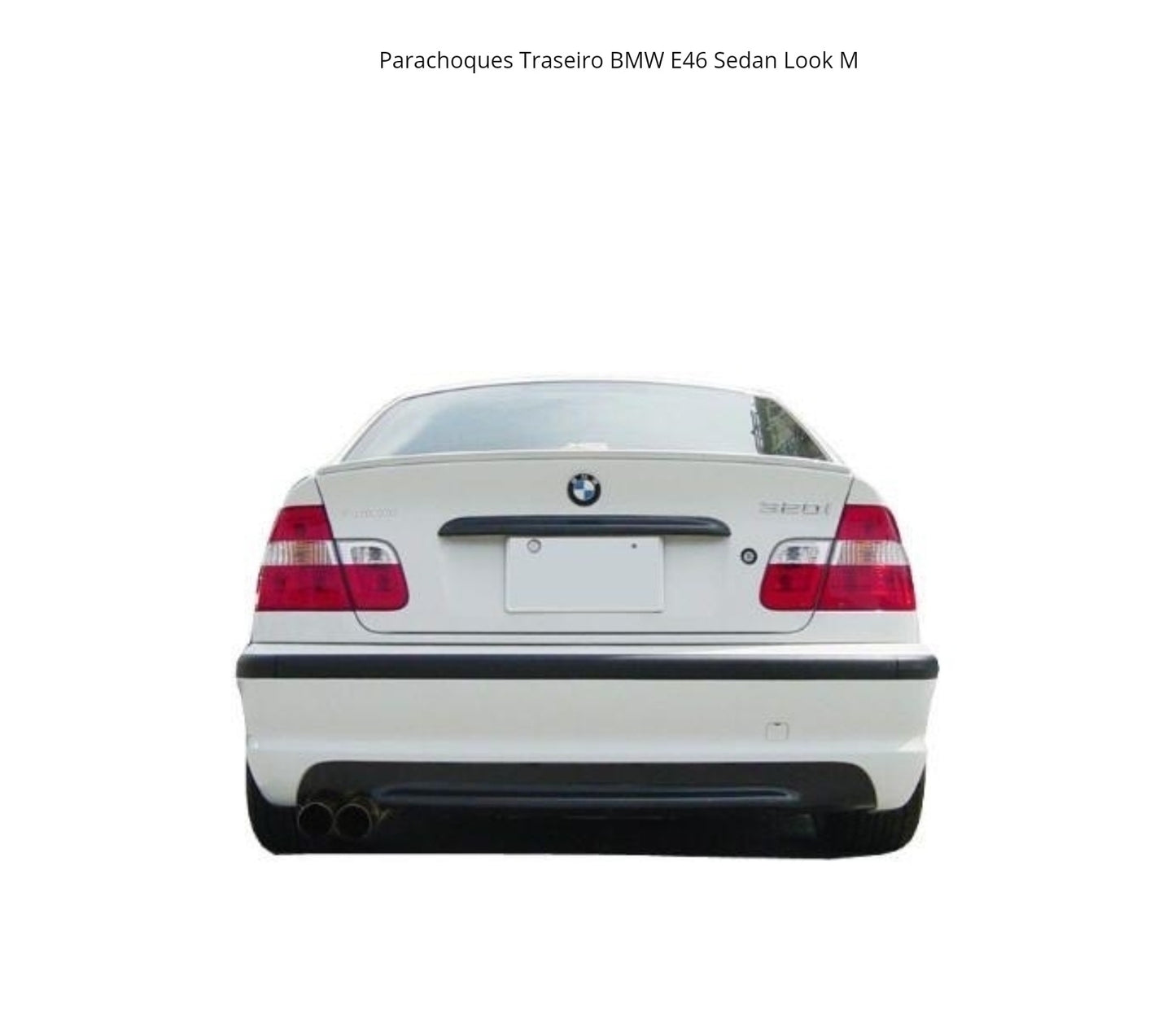 Pare-chocs arrière Bmw M E46