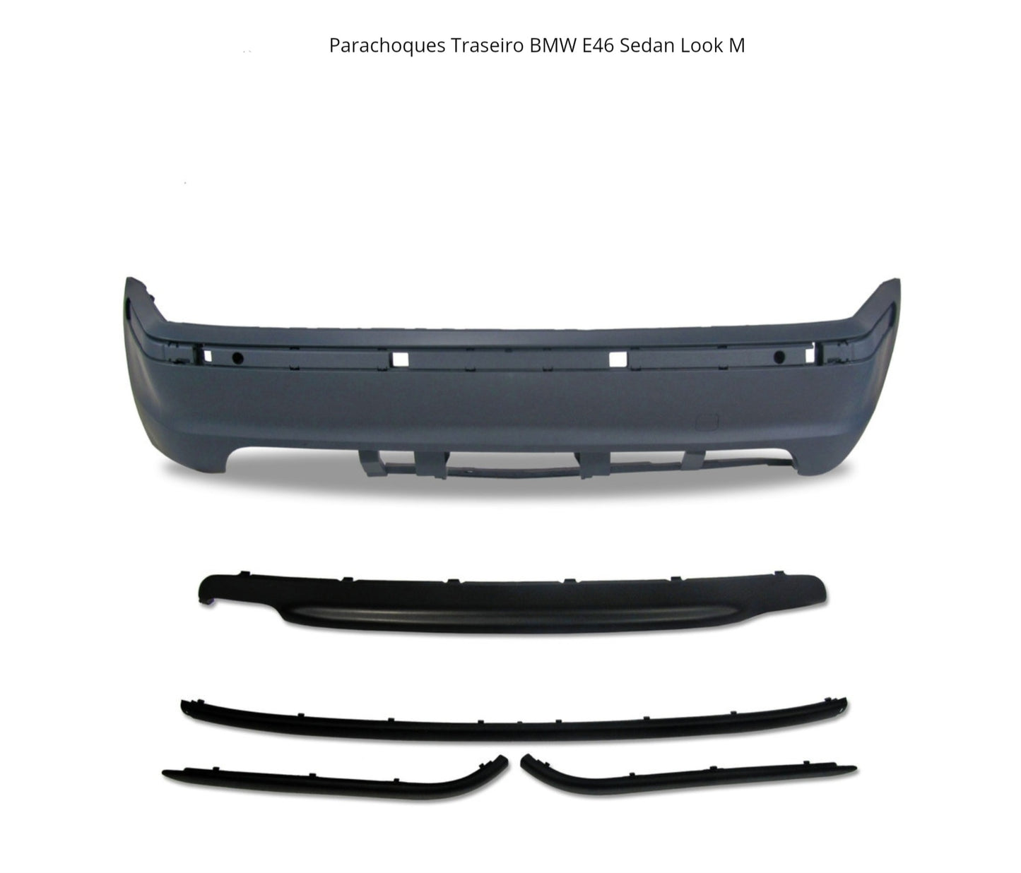 Pare-chocs arrière Bmw M E46