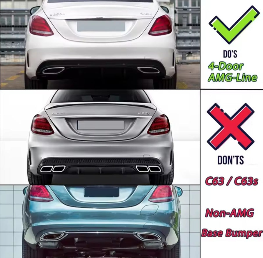 Kit C43 Mercedes w205 /C205