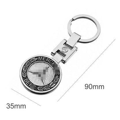 Porta-Chaves Mercedes

Black Solid Metal Home Car Key Chain Ring AMG Sport Edition For Mercedes Benz Decoration Gifts