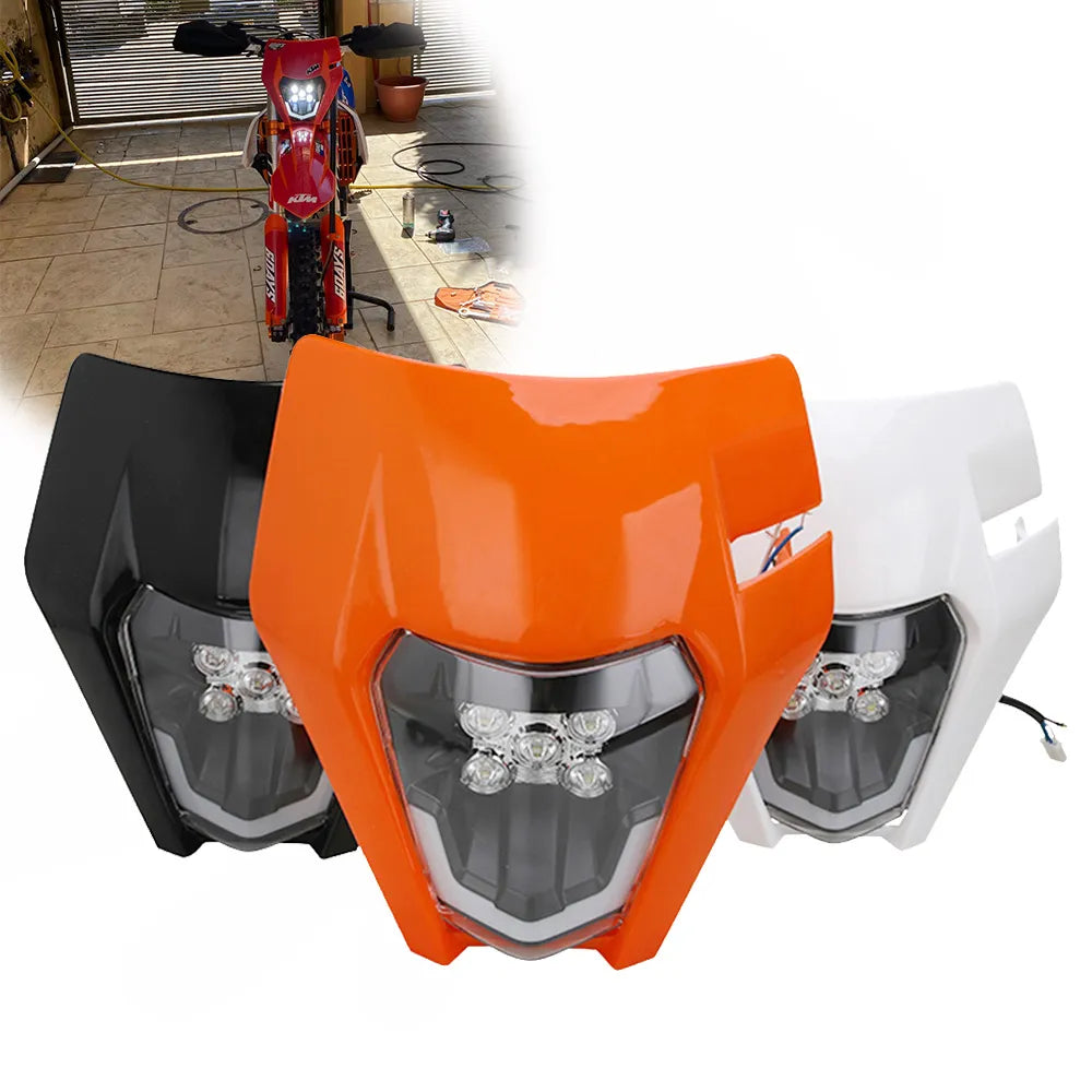 Luz Frontal Led   KTM EXC EXCF SX SXF XC XCF XCW XCFW 125 150 250 300 350 450 530

Motorcycle New LED Headlight Headlamp Head Lamp Light For KTM EXC EXCF SX SXF XC XCF XCW XCFW 125 150 250 300 350 450 530