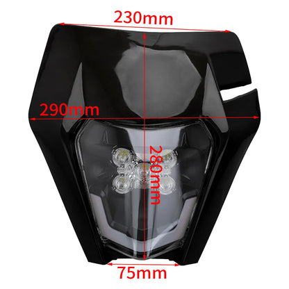 Luz Frontal Led   KTM EXC EXCF SX SXF XC XCF XCW XCFW 125 150 250 300 350 450 530

Motorcycle New LED Headlight Headlamp Head Lamp Light For KTM EXC EXCF SX SXF XC XCF XCW XCFW 125 150 250 300 350 450 530