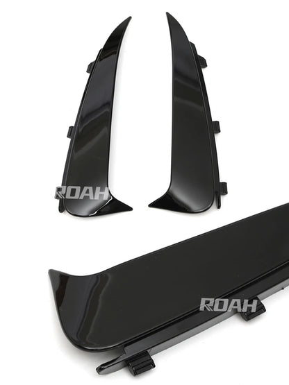 Séparateurs de pare-chocs AMG Mercedes w205 berline ou break

 Pour Mercedes Benz classe C W205 C205 S205 pare-chocs arrière rabats Canard couvercle de becquet coupé berline Wagon accessoires de voiture noir brillant