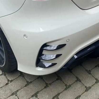 Splits / Garras Mercedes classe A w176

Car Rear Bumper Canards Side Vent Spoiler Anti-collision Guard For Mercedes Benz W176 A200 A250 A260 A45 AMG 2013-2018