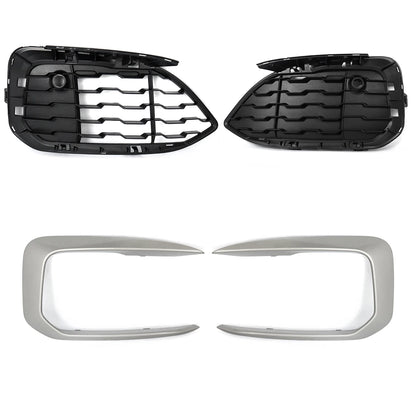 Grelhas ou splits For BMW F20 F21 M Sport M135i M140i 114d 116d 118d 120d 125d Lci 2015-2019 Front Bumper Grill Trim Clasp Fog Light Frame