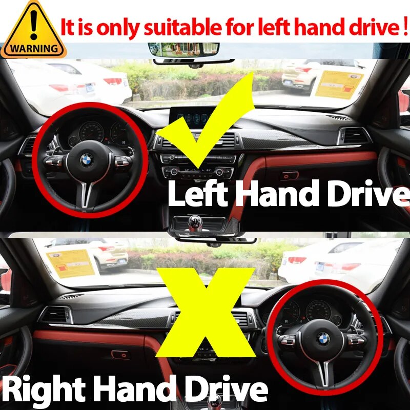 Couvre-rétroviseurs en carbone véritable
 BMW M2 18-21,
 M3 F80 M4 F82 14-20