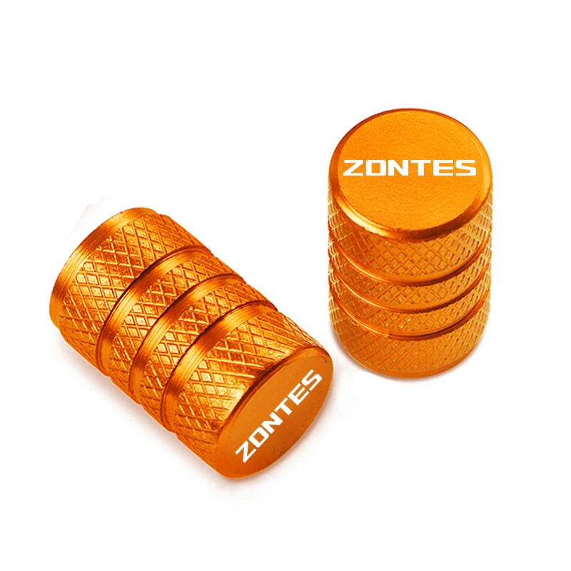 2PCS Aluminum Motorcycle Tyre Valve Cap Universal For Zontes Shengshi 310R 310X 310V 310 t2 G1 125 U1 U 155 ZT 125 T310 350E 350