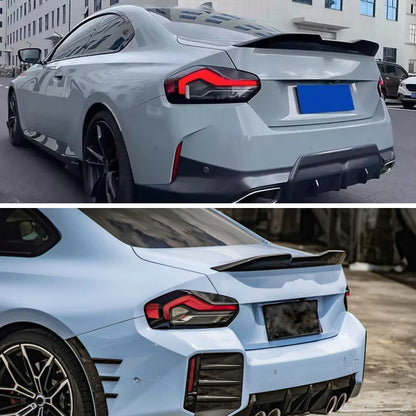 PREÇO SOB CONSULTA
Aileiron  Bmw G42 230i m240i 2022-24 Preto Brilhante

For BMW G42 230i M240i 2022-24 MP Style Rear Trunk Spoiler Wing Lip Gloss Black