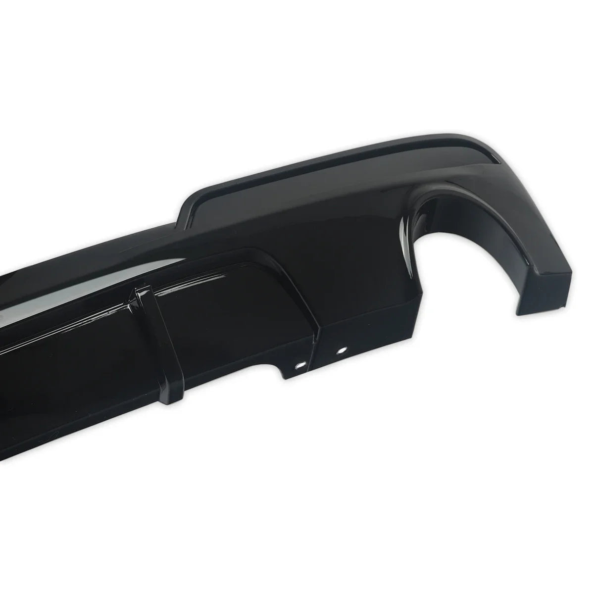 Difusor M Performance  BMW 5 Series F10 F11 2010-2016

 For BMW 5 Series F10 F11 2010-2016 with Sport Bumper Double-Single  M Performance Rear Diffuser Spoiler Front Lip