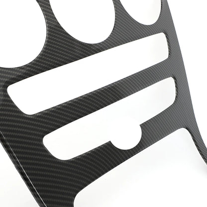 Couverture de console centrale Mercedes Benz Classe C W205 2015-2018

 Garniture de couverture de panneau de Console centrale de voiture, décoration autocollante ABS pour Mercedes Benz classe C W205 2015 – 2018