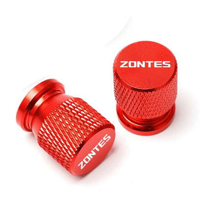 2PCS Aluminum Motorcycle Tyre Valve Cap Universal For Zontes Shengshi 310R 310X 310V 310 t2 G1 125 U1 U 155 ZT 125 T310 350E 350