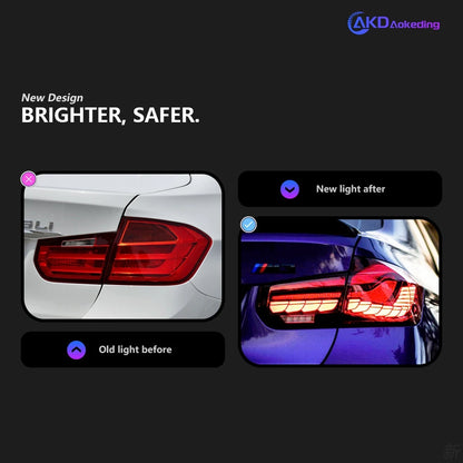 Faróis 3D BMW F30 LED 2013-2018 F35 F80

Car Lights for BMW F30 LED Tail Light 2013-2018 F35 F80 Rear Lamp M4 Design DRL Signal