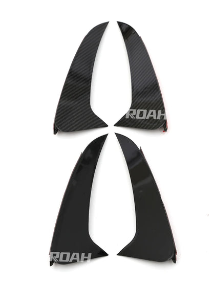 Séparateurs de pare-chocs AMG Mercedes w205 berline ou break

 Pour Mercedes Benz classe C W205 C205 S205 pare-chocs arrière rabats Canard couvercle de becquet coupé berline Wagon accessoires de voiture noir brillant