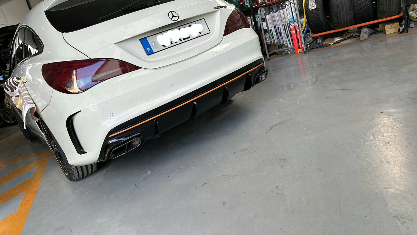 Kit completo  Mercedes W117/cla difusor ponteiras todos acessórios Tipo CLA45