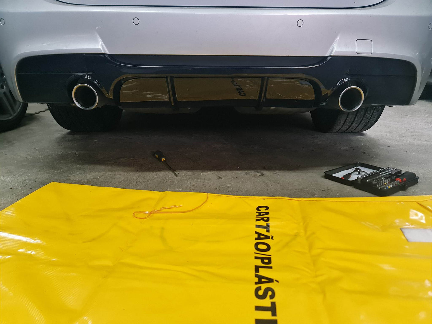 Difusor m performance 335i bmw e90 e91