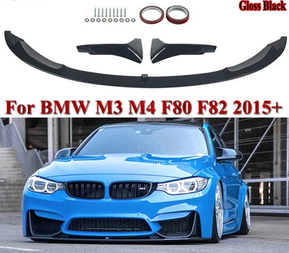Lip frontal + Splits Bmw M4 ou M4 F80 F82 F83