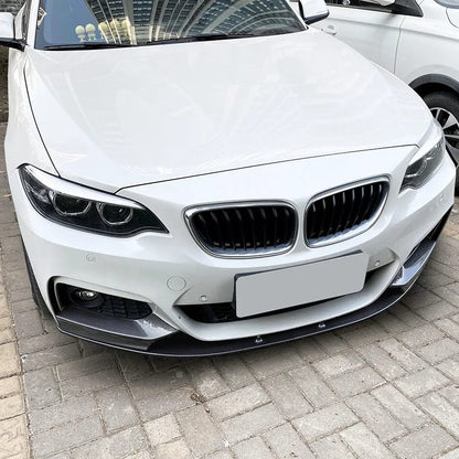 Lip frontal Bmw f22 carbono Aquaprint lamina dividida