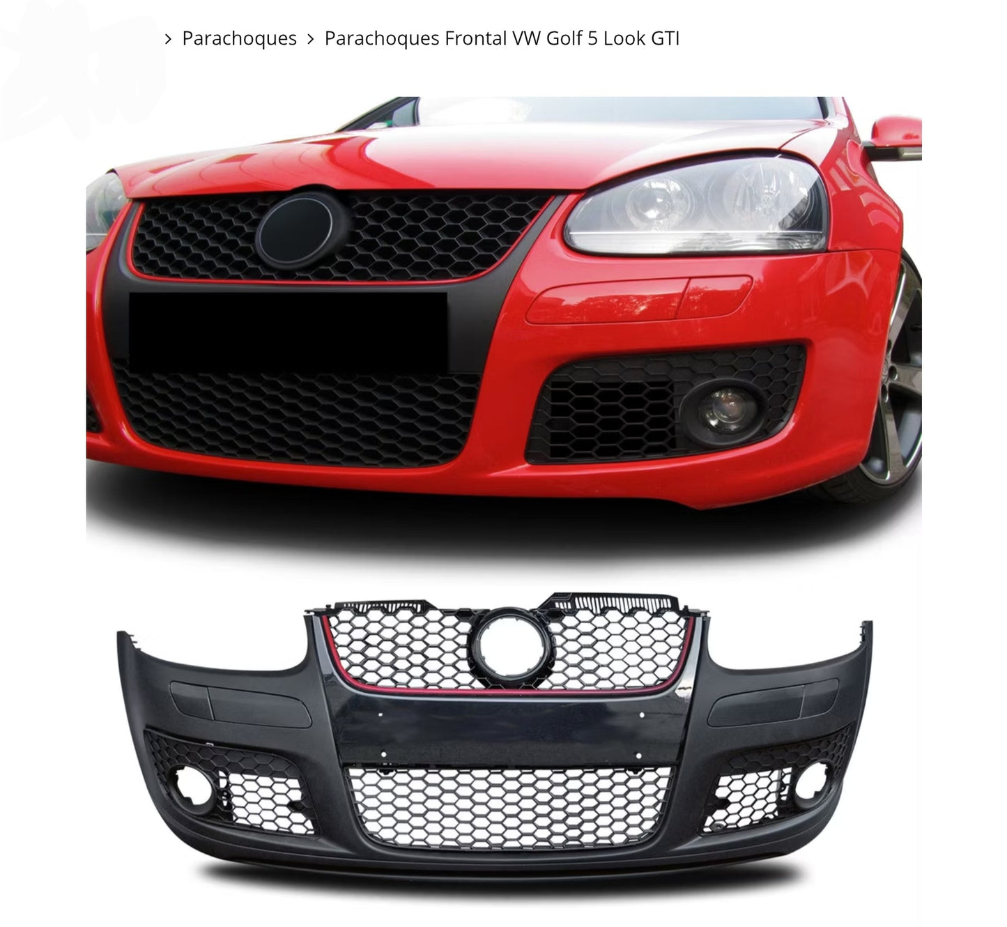 Para-choques Gti Golf 5