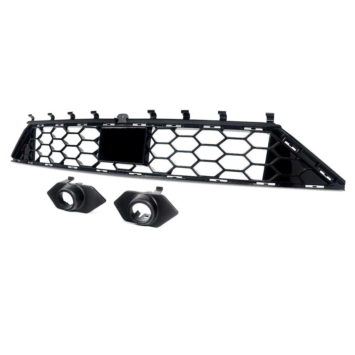 Grelha Inferior do Parachoques Frontal com Molduras para Ford Focus Mk4 ST-LINE – Anos 2018 a 2021