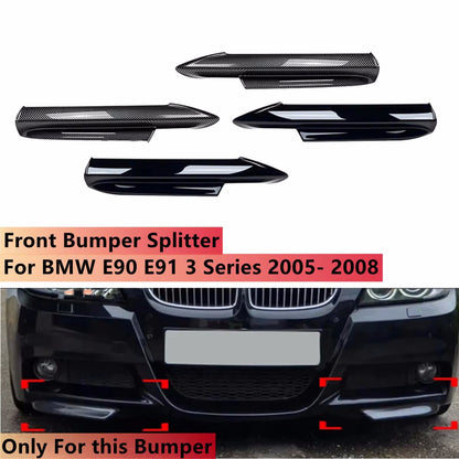 Splits para-choques M Bmw E90 E91 Pre Lci