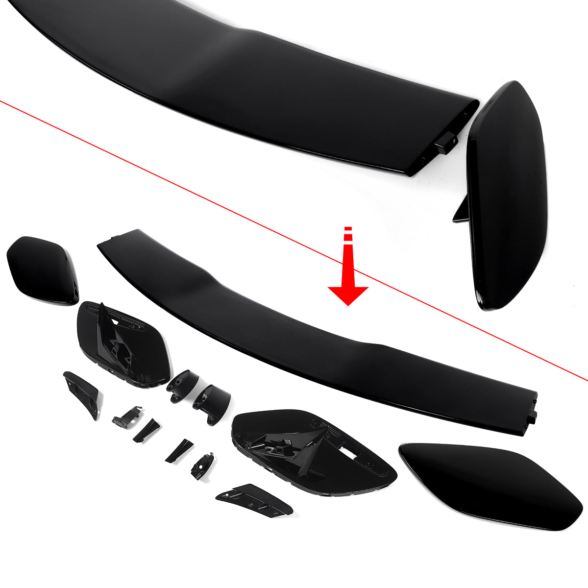 Spoiler/Aileron Mercedes GLA w247