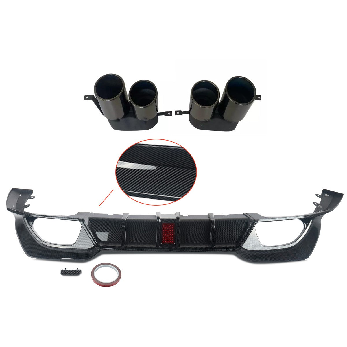 Kit Difusor M Performance BMW G20 G21

Apenas para-choques M

 com stop F1 carbono Aquaprint