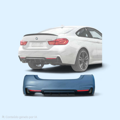 Para-choques m performance traseiro Bmw f32 f36