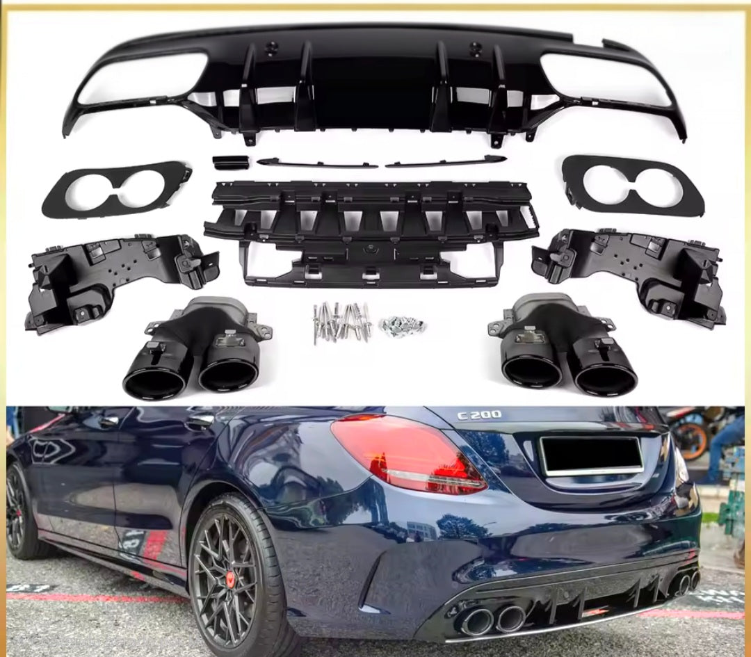 Kit c53 Mercedes w205 carrinha ou carro pack AMG