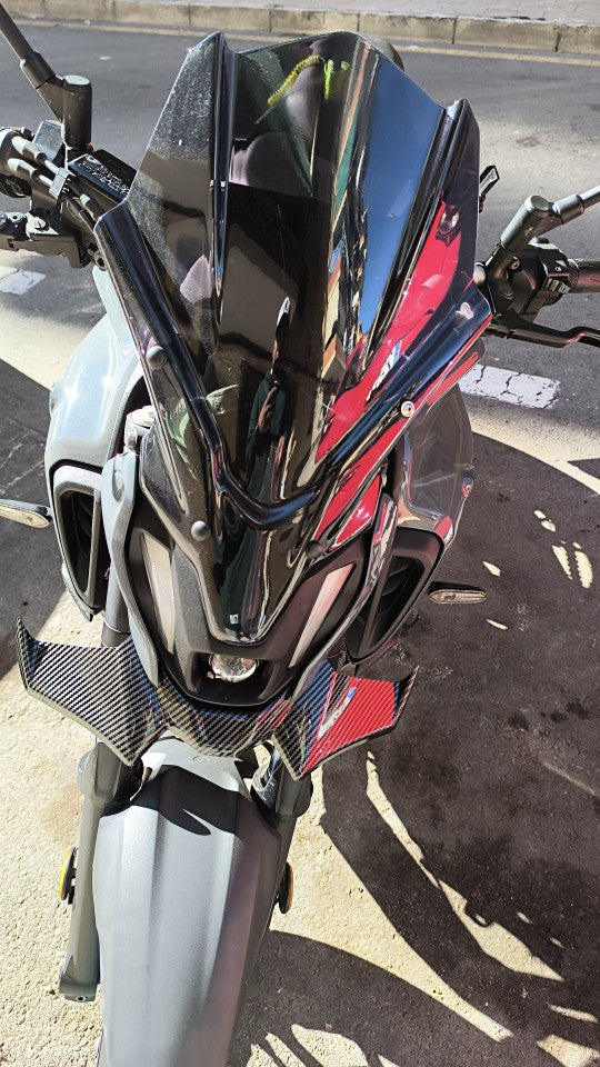 DONWFORCE YAMAHA MT-07  2021-2023

For YAMAHA MT07 MT-07  2021-2023 Motorcycle Sport Downforce Naked Forntal Spoilers Aerodynamic Wing Deflector Front Spoiler