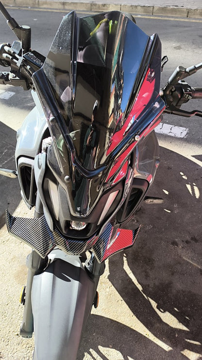 DONWFORCE YAMAHA MT-07  2021-2023

For YAMAHA MT07 MT-07  2021-2023 Motorcycle Sport Downforce Naked Forntal Spoilers Aerodynamic Wing Deflector Front Spoiler