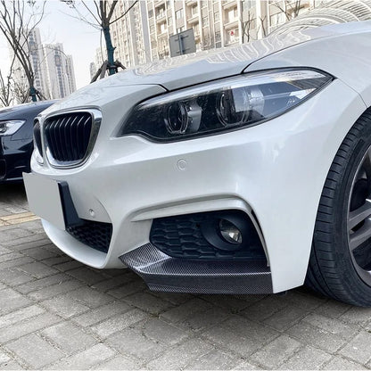 Lip frontal Bmw f22 carbono Aquaprint lamina dividida
