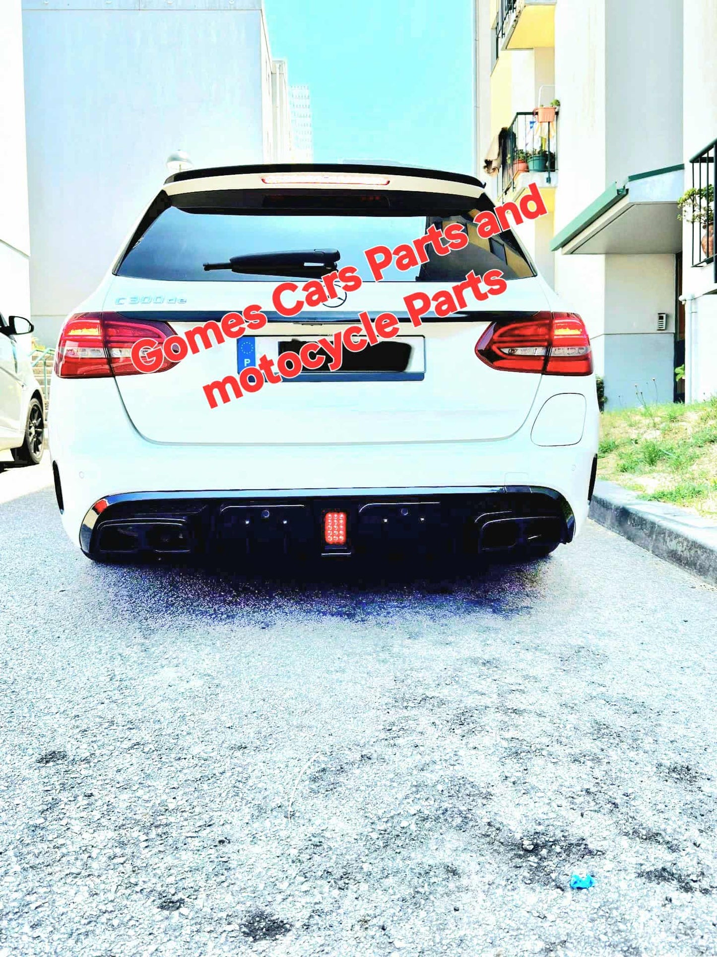 Kit Brabus com stop estilo F1 Mercedes W205