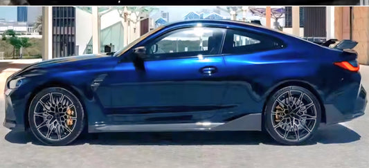 Laminas laterais embaladeiras Bmw G80 M4 G83 G82 M3